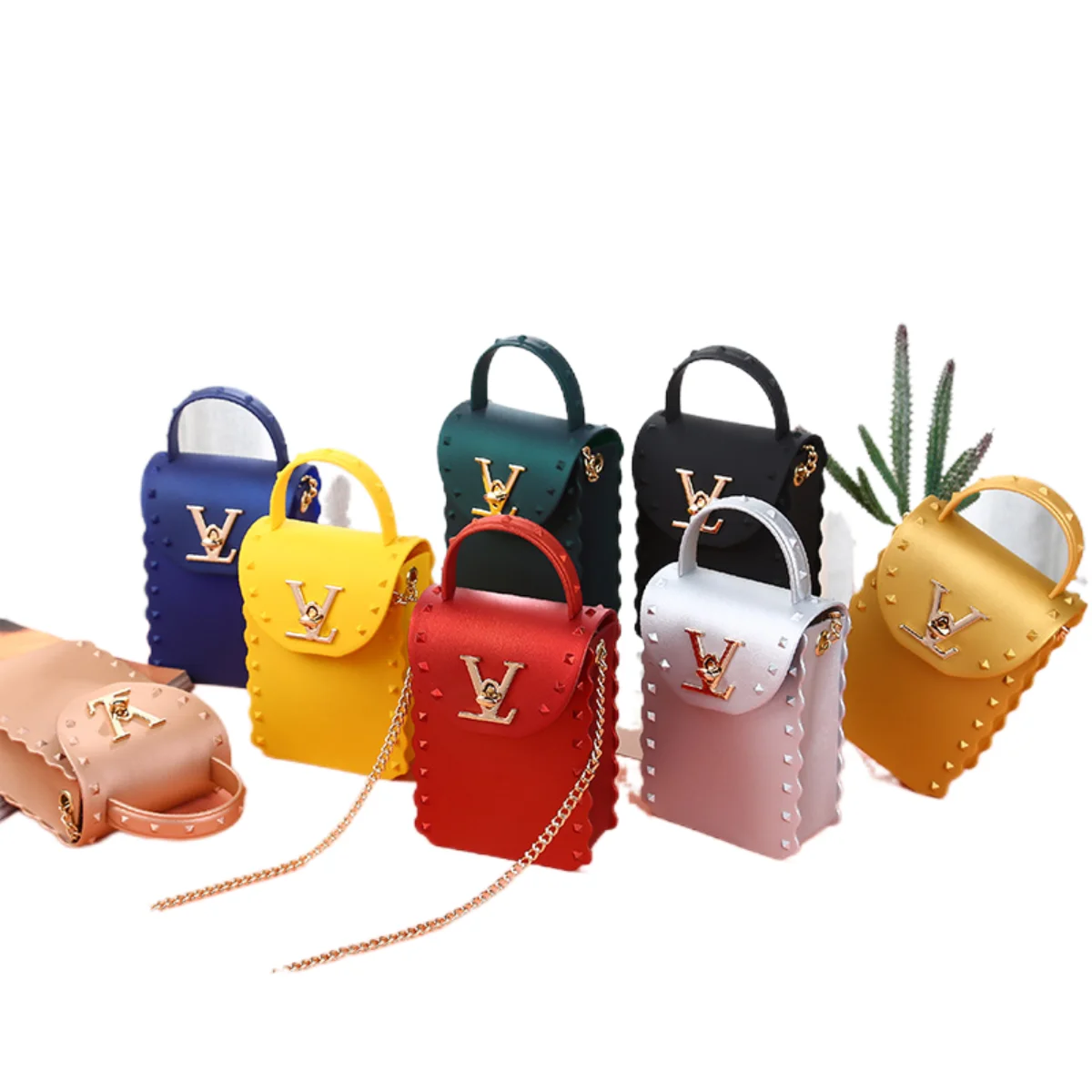 

Borsa cellulare 2021 nuovo portafoglio PVCBorsa gelatinosa