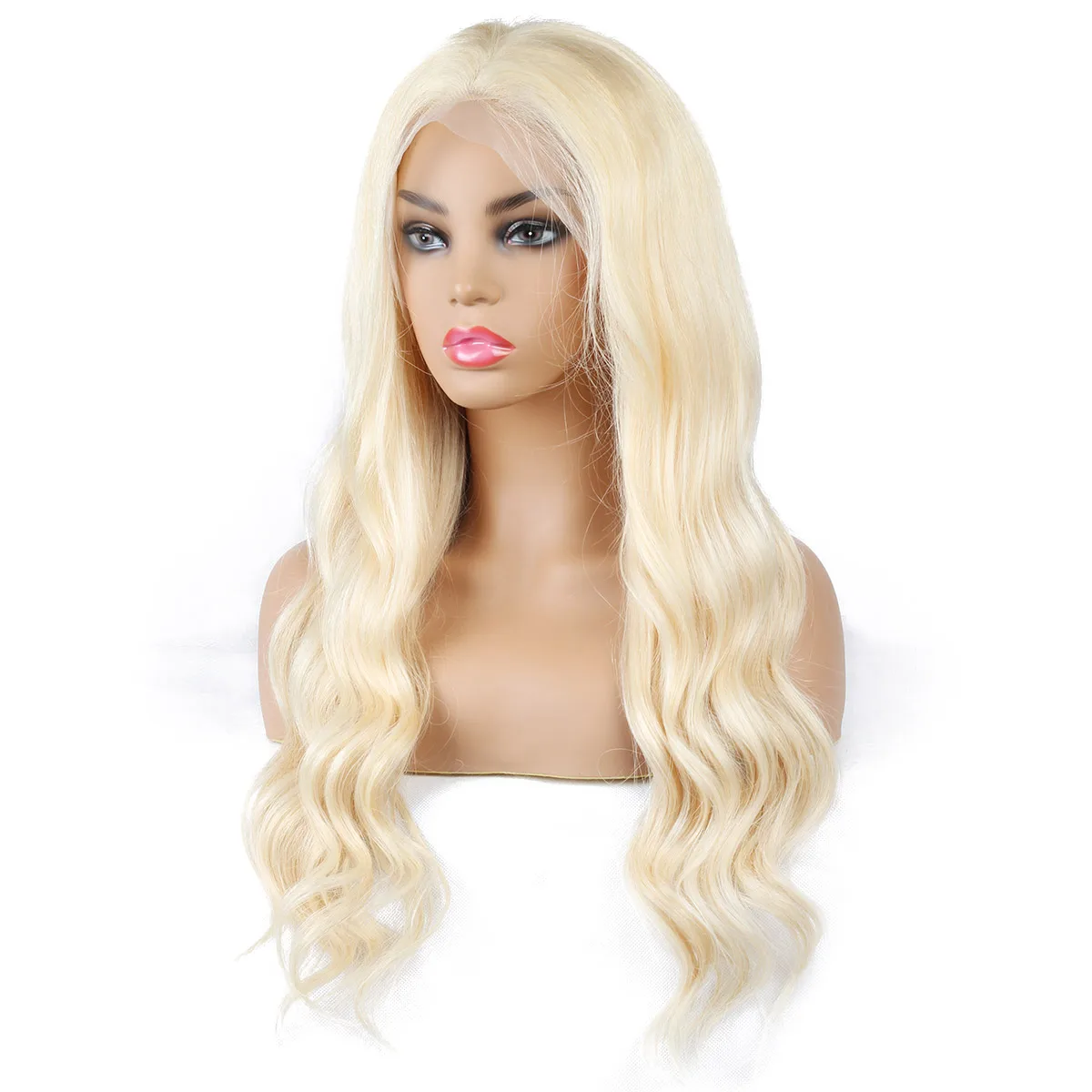 

613 Bodywave Human Hair Wigs Water Wave Headband Wig Human Hair Lace Wigs 100% Virgin Human Hair, Can be dyed