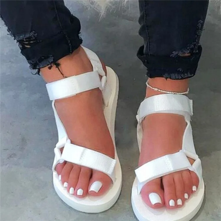 

wholesale summer platform beach sandals casual platform women sandals 2020, Picture