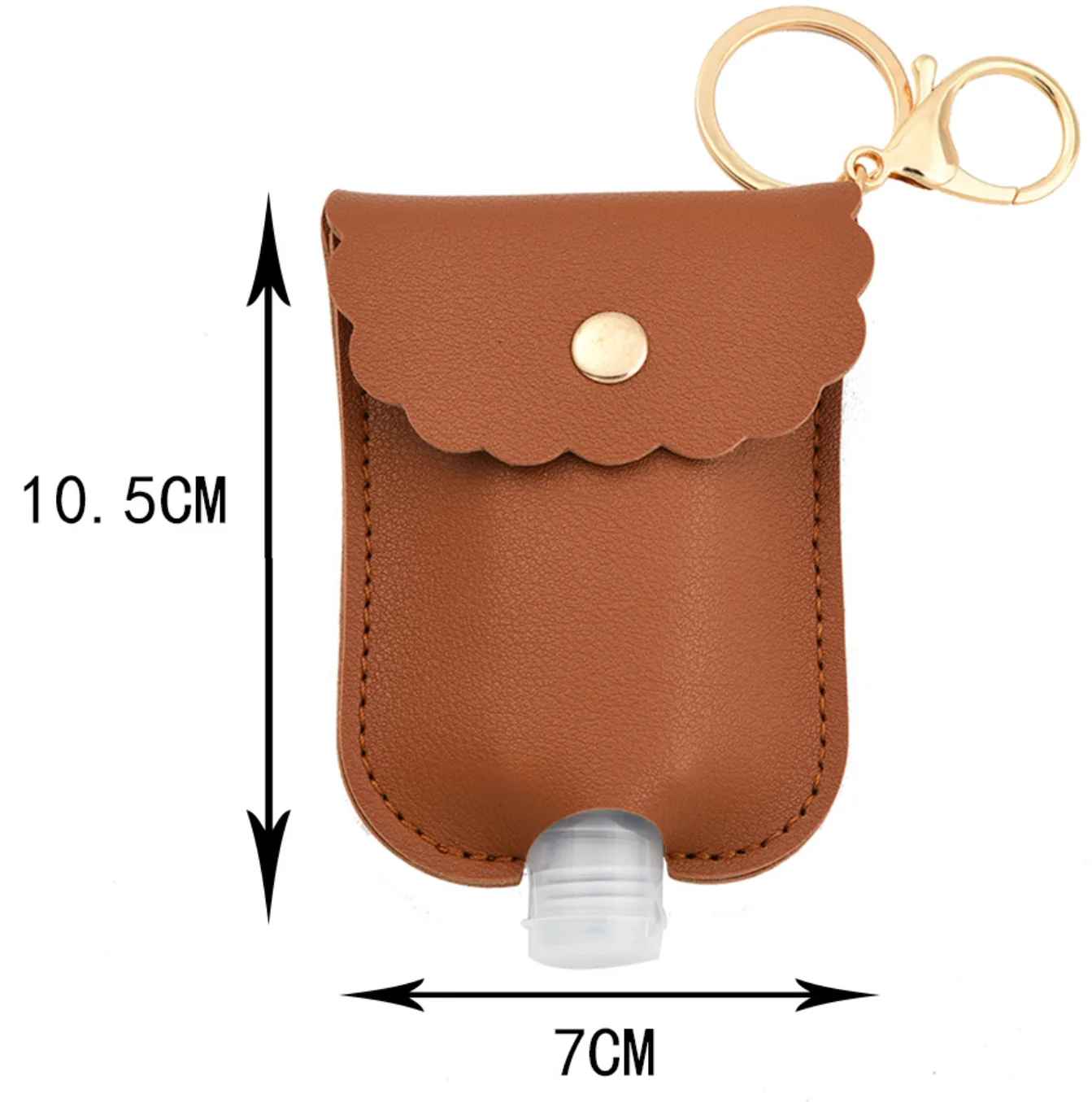 30ml Hand Sanitizer Bottle Holster Keychain Disposable Alcohol Holster Buy Keychains Self