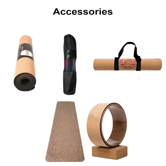 cork yoga mat accessories