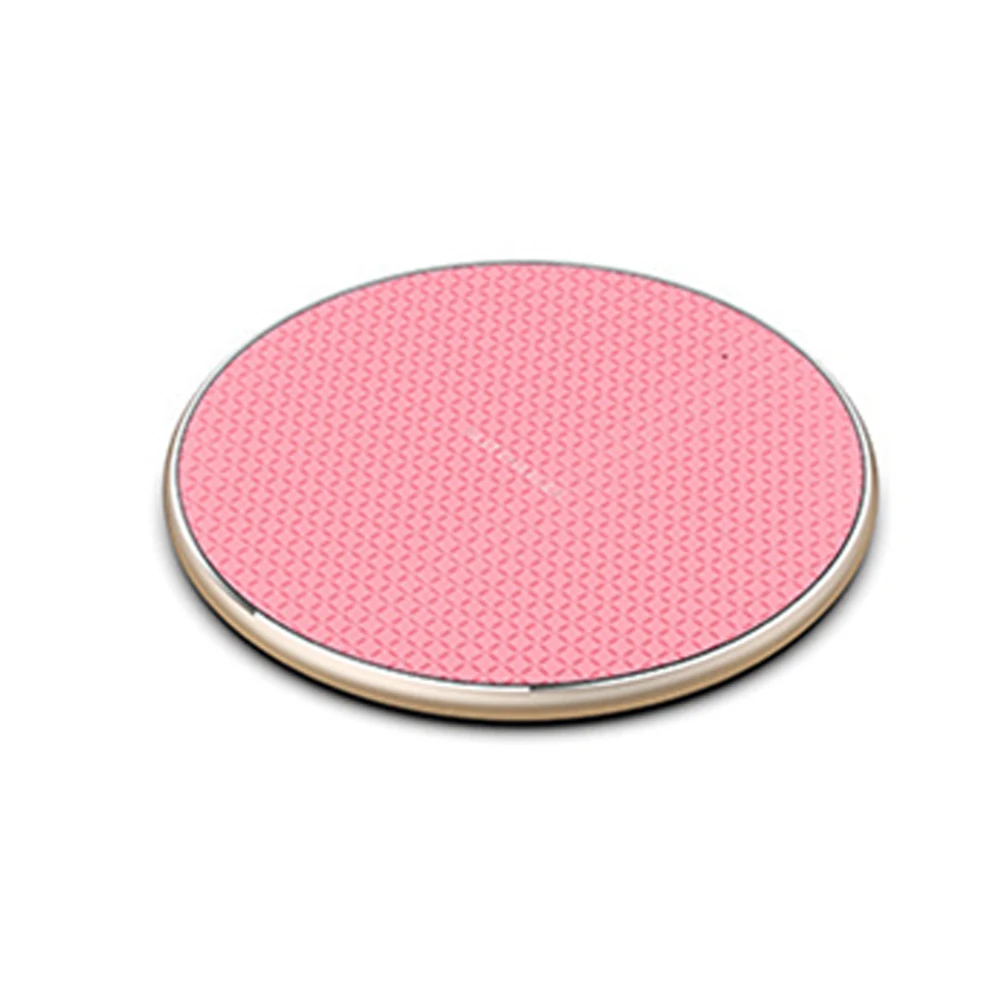 

2021 ZTX New model Magnetic fast wireless charging pad 10W magic mobile phone K8 Qi WirelessCharger, White/black/red/blue/pink