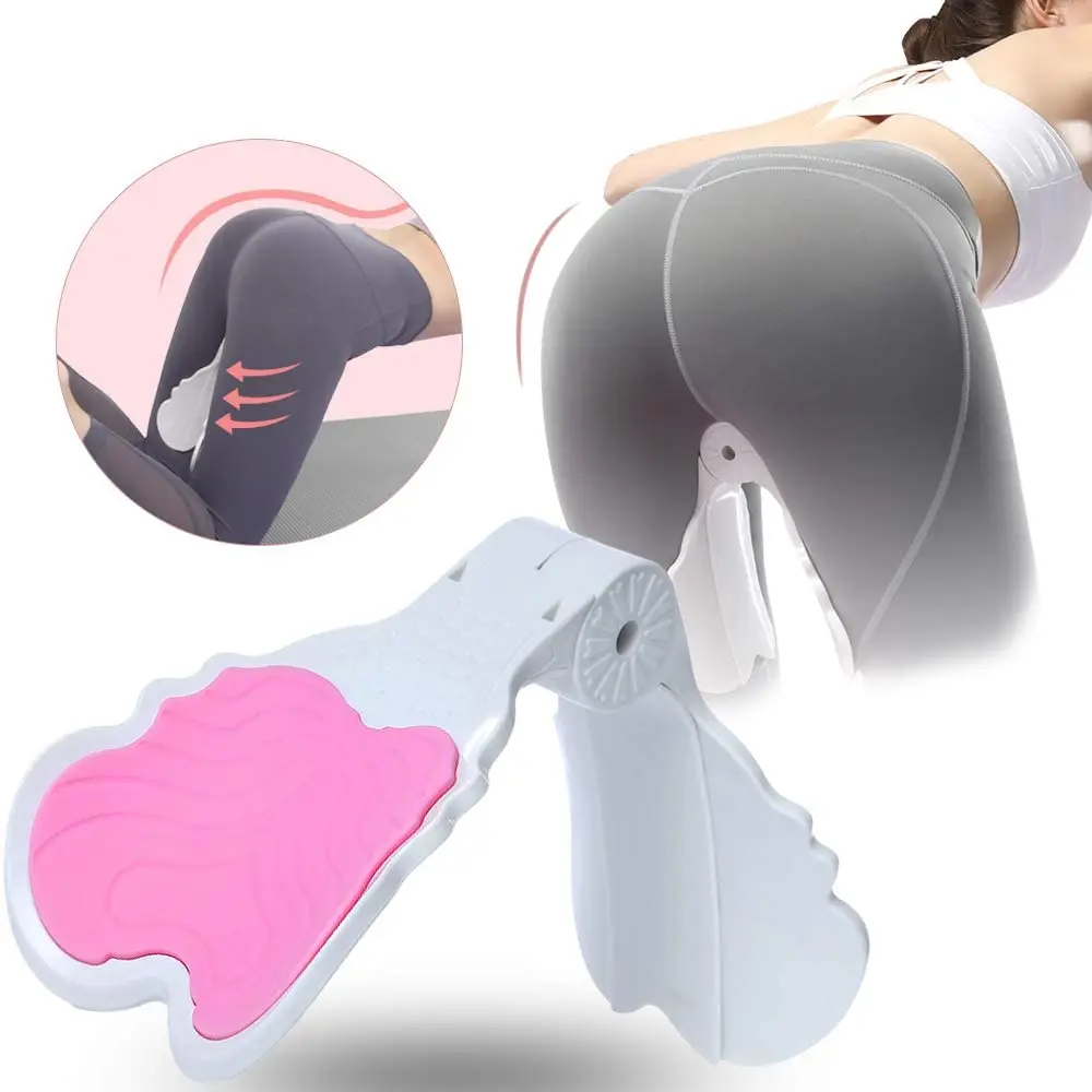 

Hip Trainer Thigh Master Pelvic Floor Strengthening Device for Women Buttocks Leg Arm Chest Workout Exerciser, Pink/purple