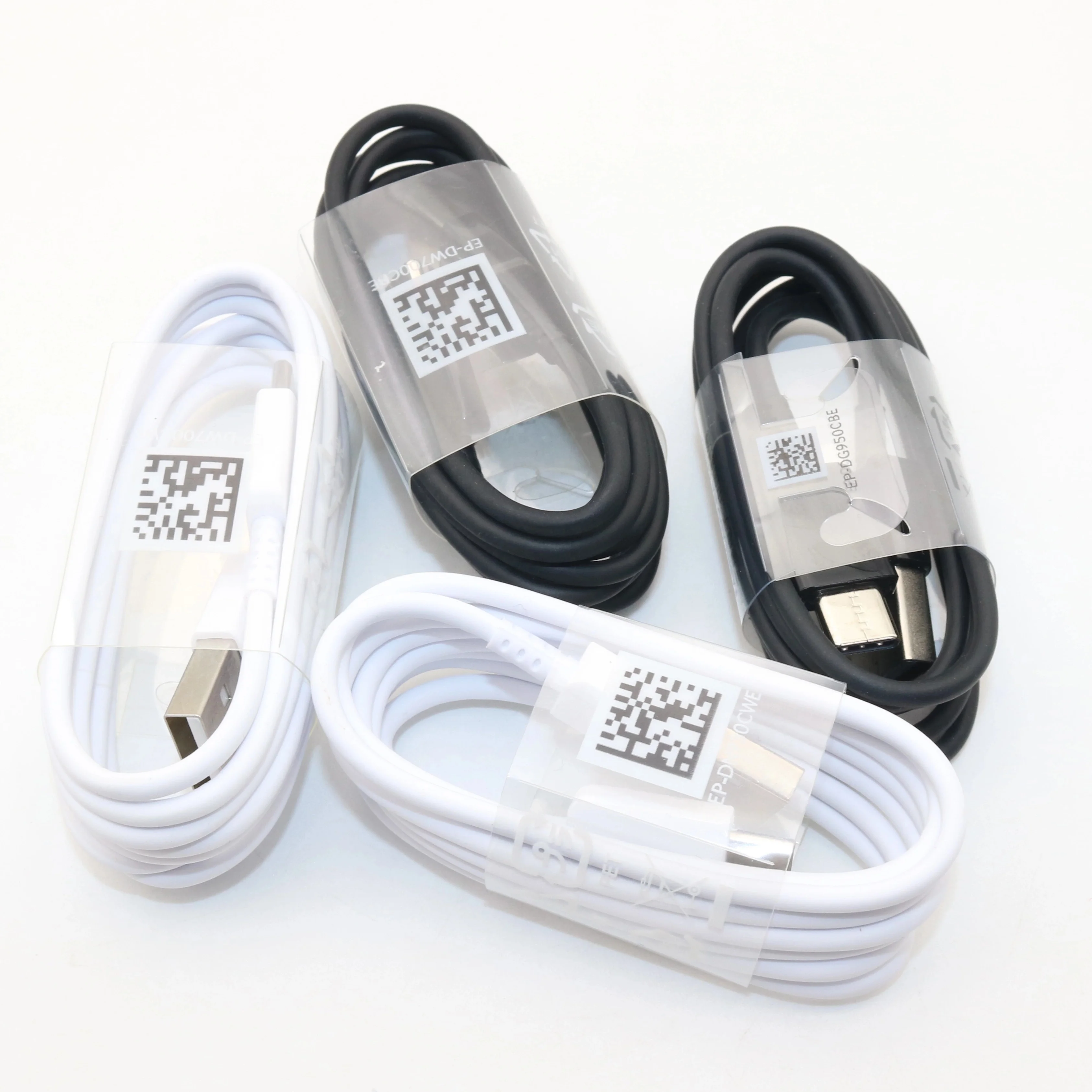 

For Samsung Galaxy S8 S9 Plus S10 Note Type C Cable Usb 3.0 Telephone Cable Fast Charging Original, White,black