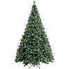 New arrival Large Fall Snow Snowflakes Cedar Christmas Tree 2.4m Encryption Automatic Bare Tree Package