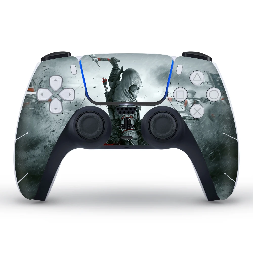 

Data Frog Vinyl Protective Cover Sticker For PS4 Controller Skin For Playstation 5 Gamepad Decal Accessories