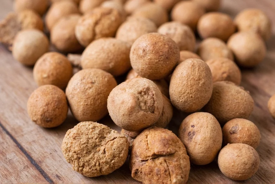 Nutmeg being freshly grated over a dish showing the proper technique for using whole nutmeg