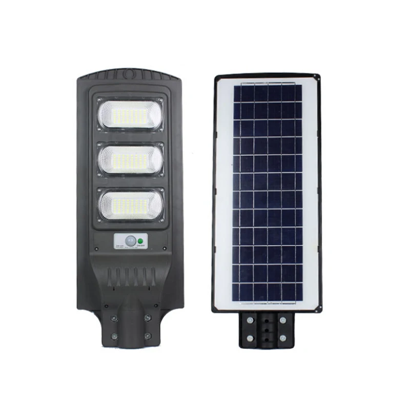 

120W Led Street Light With Inbuilt Batteries HKV China Solar Power all in one solar street light