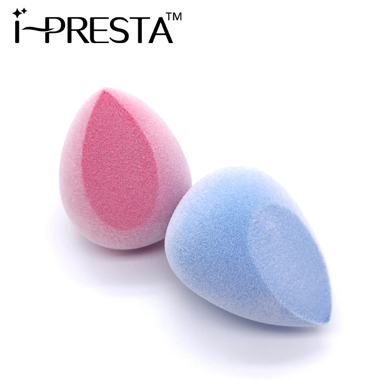 

Drop Shipping Wholesale Latex Free Beauty Egg OEM for Makeup Face Sponge Blender Soft Makeup Sponge Puff, Pink , blue