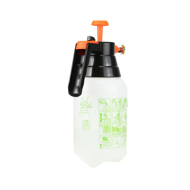

Bottle sprayers hand air pressure spray bottle air pressure plastic water sprayer, White