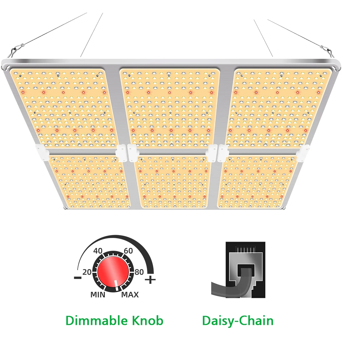 

Free Shipping USA Stock Quantum 600W 450w 220w 110w Daisy Chain Lm301b Flat LED Grow Lights For Indoor Plants