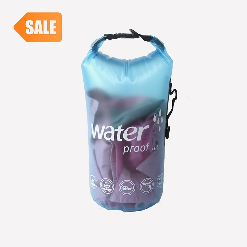 

Good Quality Factory Directly Recycle 100% Waterproof Beach Bag Ziplock Dry Sack, Customized color