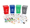 Hot Sale Wholesale Family Garbage Sorting Toys Classification Mini Learning Toys Educational Wooden Card Game