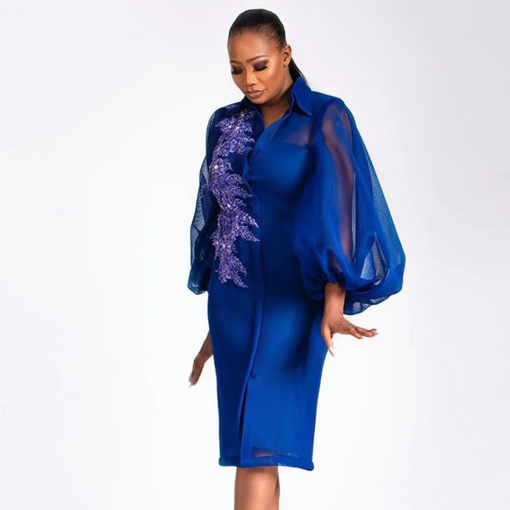 

2022 New Summer S-3XL Loose Casual Dresses Long Sleeve Ruffles Dress One Shoulder Long Dress For Ladies