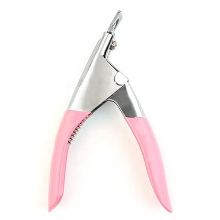 

Professional Stainless Steel Fake Nail Tip Shaping Cutter for Nail Beauty, Many colors(mix colors)