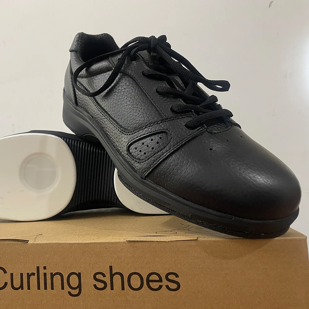 

2021 hot selling Curling Shoe Black color training sport shoes