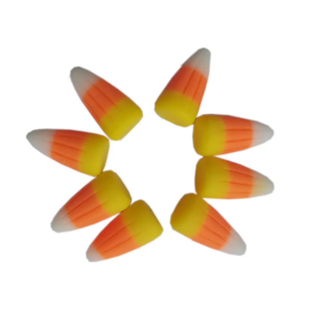 

Resin Sweet Candy Corn Flat Back Cabochon Miniature Art Supply Decoration Charm Craft DIY Decoration