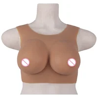 

Dokier C Cup Round Collar Silicone Crossdresser Breast Forms Plates Transgenders