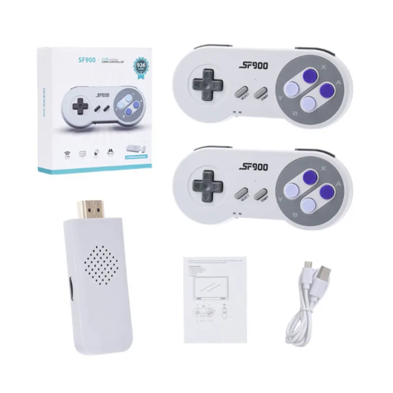 

32Bit MINI Console HD TV Video Game Stick SF900 Classic Retro Video Game Console Controller