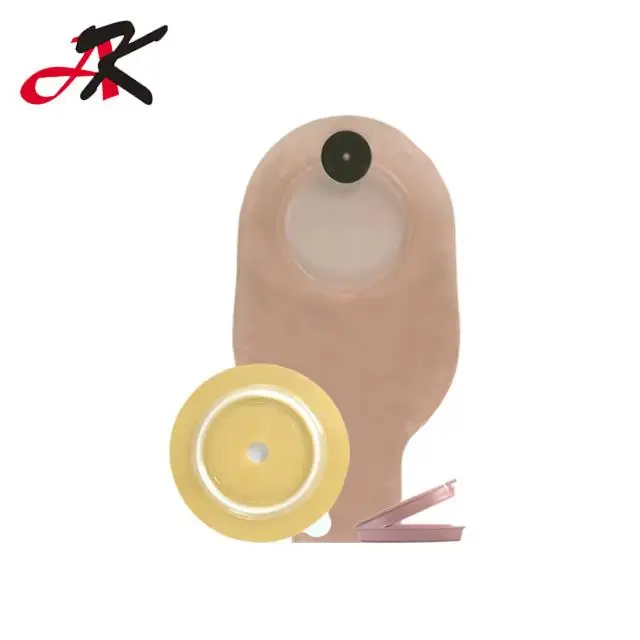 High Barrier Film Active Carbon Ostomy Bag With Twopiece Open Buy