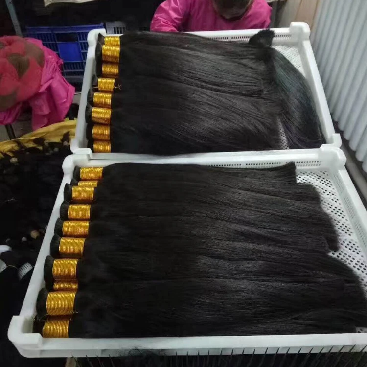

The great hair bundle good quality bulk hair wholesale factory Direct selling bulk hair bundle