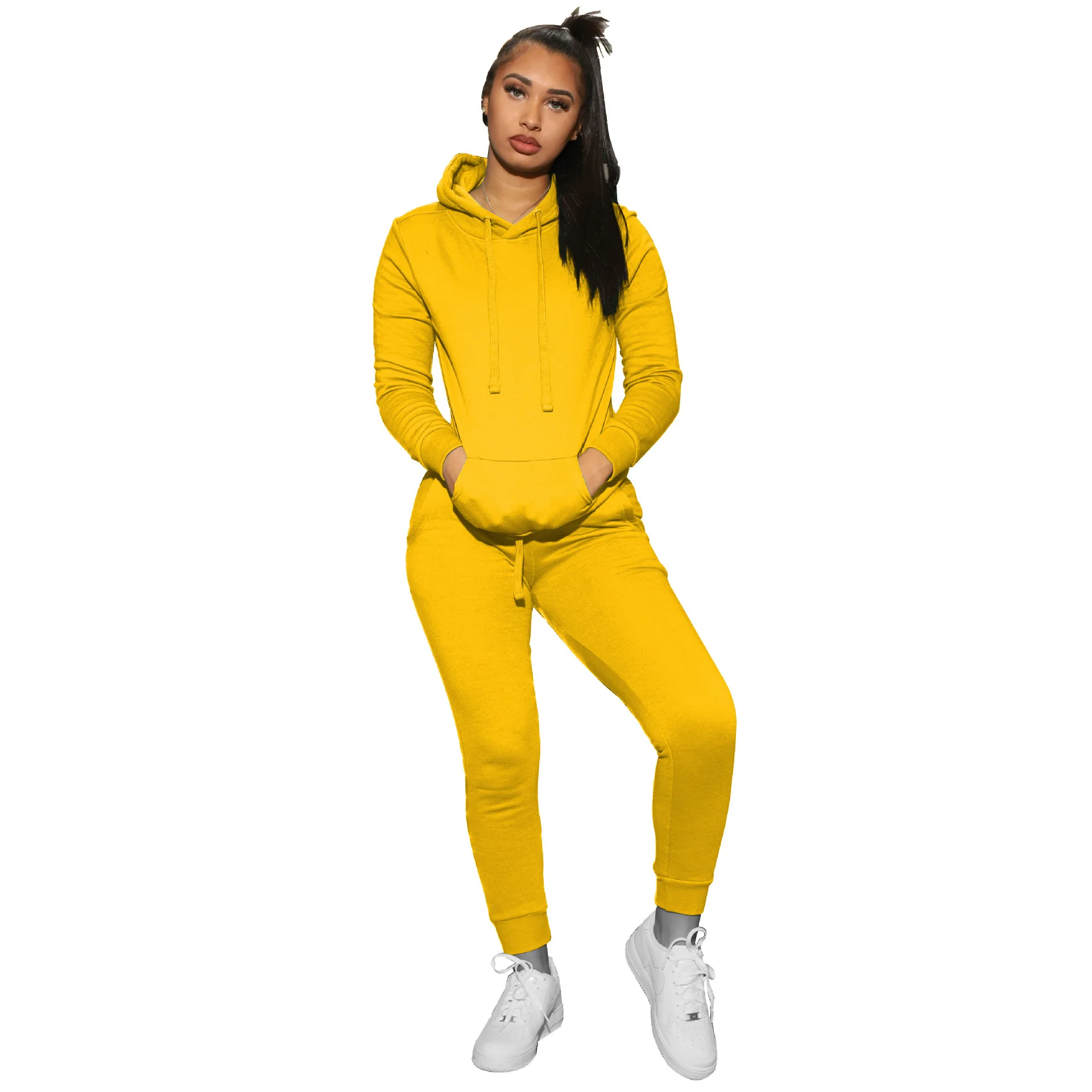 

Promotion Women Fashion Sexy Long Pants Ladies 2 Piece Suits Unstiched Long Pants Suit Woman, As shown
