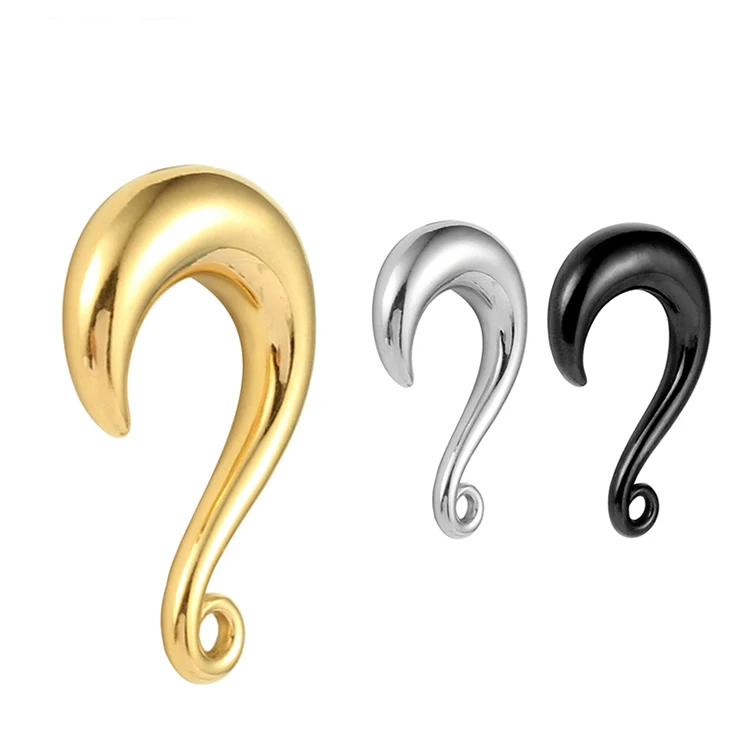 

DIY Muti-Color Hooks 316L Stainless Steel Ear Hooks Hanger Weights Tunnles Piercing Body Jewelry