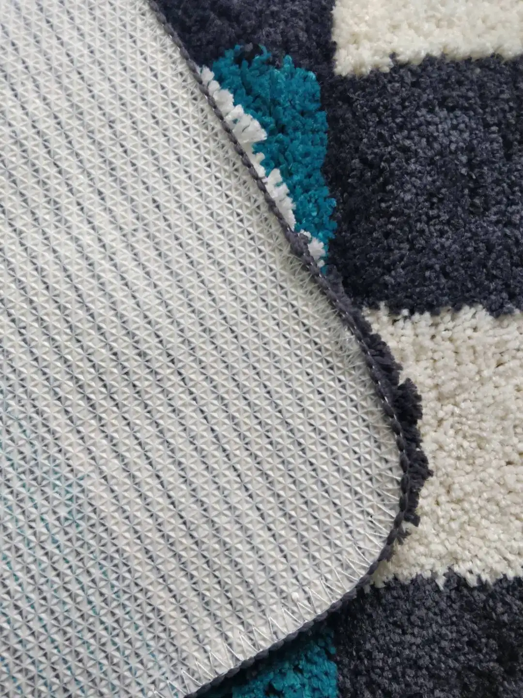 100% polyester soft shaggy water absorption bath toilet mat kitchen rugs anti-slip