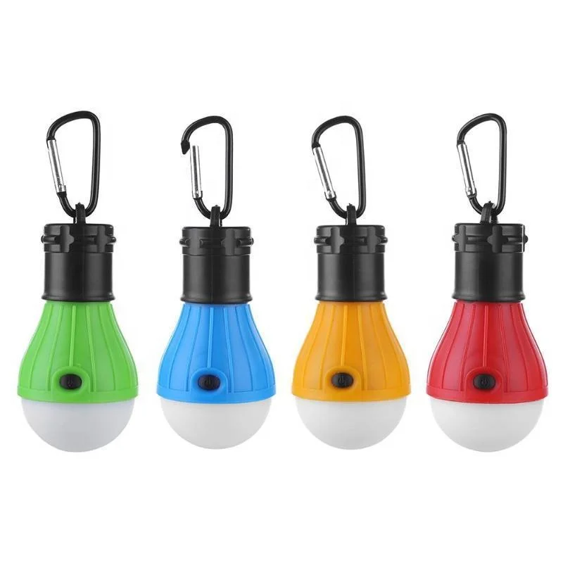 

Tent Hanging Lamp 3 Modes Outdoor Sos Emergency Carabiner Bulb Light Emergency Light Lantern Hiking Energy Saving Lamp, Optional