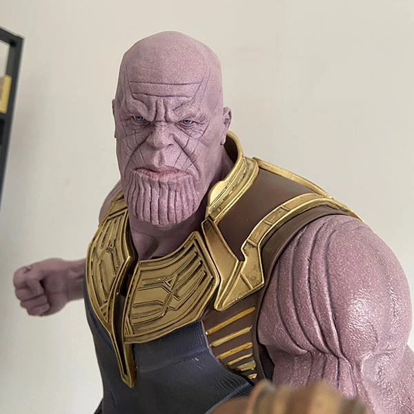 

Marvel 1 4 Thanos Action Figure Scale Legacy Statue Marvel Resin Statue GK Model Collectible hot