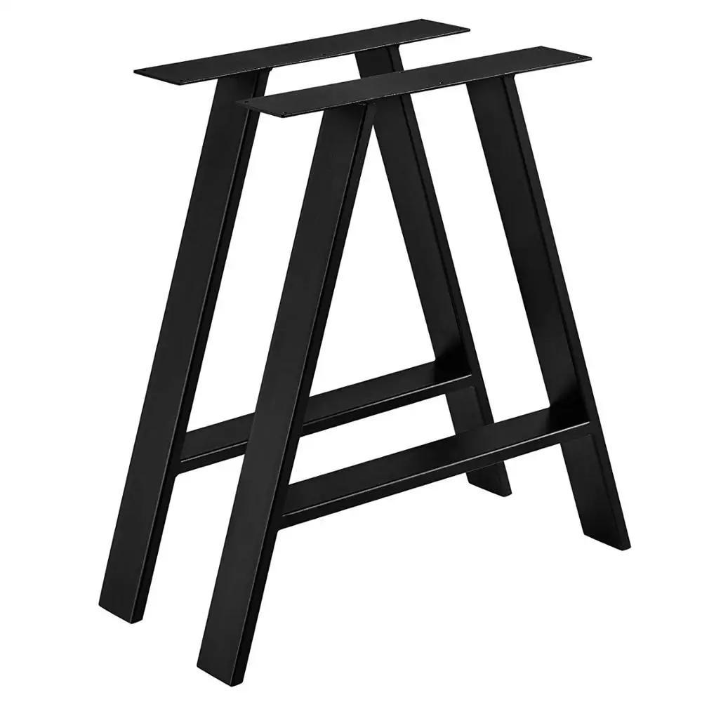 
Table Legs Heavy Duty Furniture Office Restaurant Dinning Desk Feet Steel Industrial Cast Iron Dining Metal Table Legs For Table 