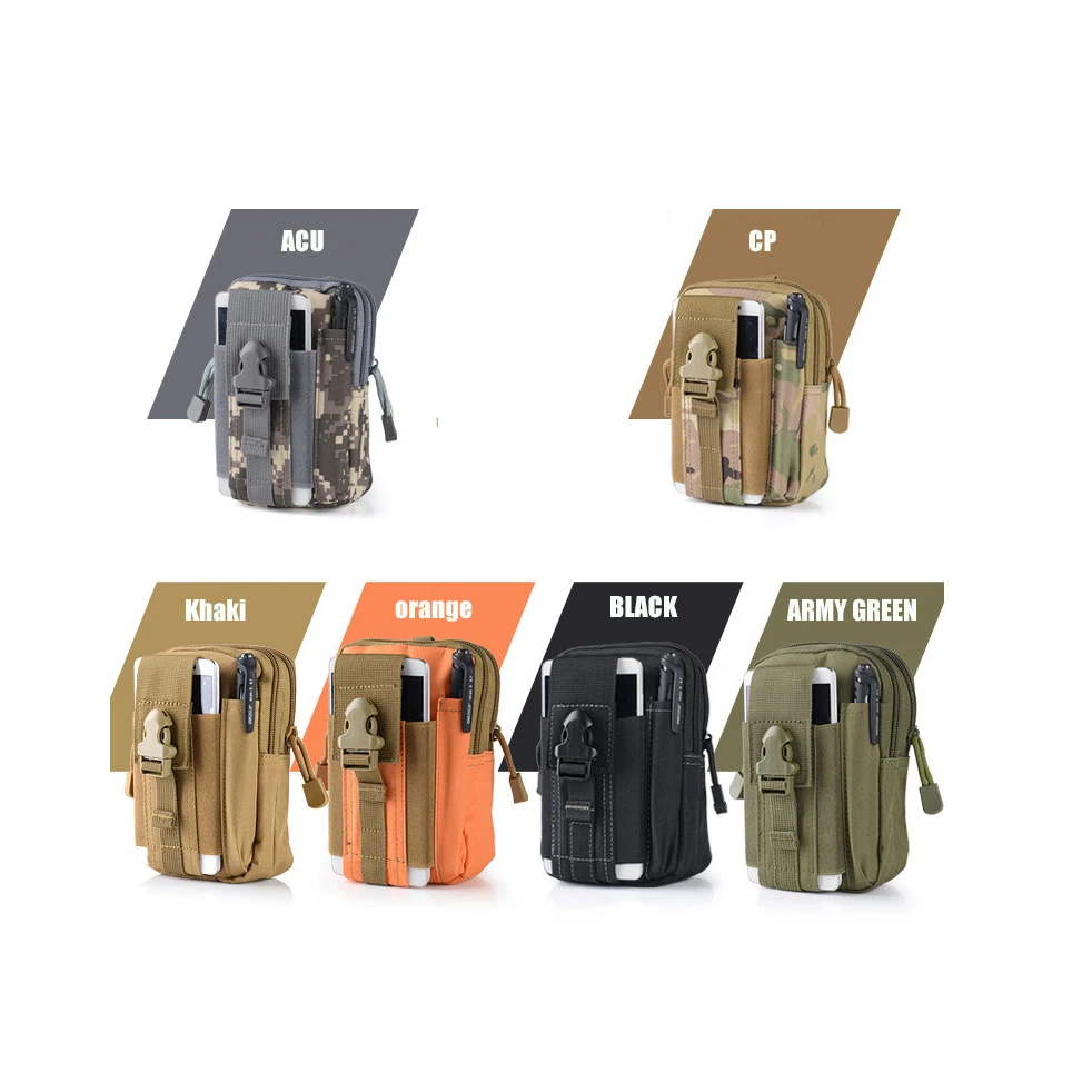 

Rip-Away Military Multifunction Lifesaving Medical Waist Climbing Army Zipper molle radio pouch