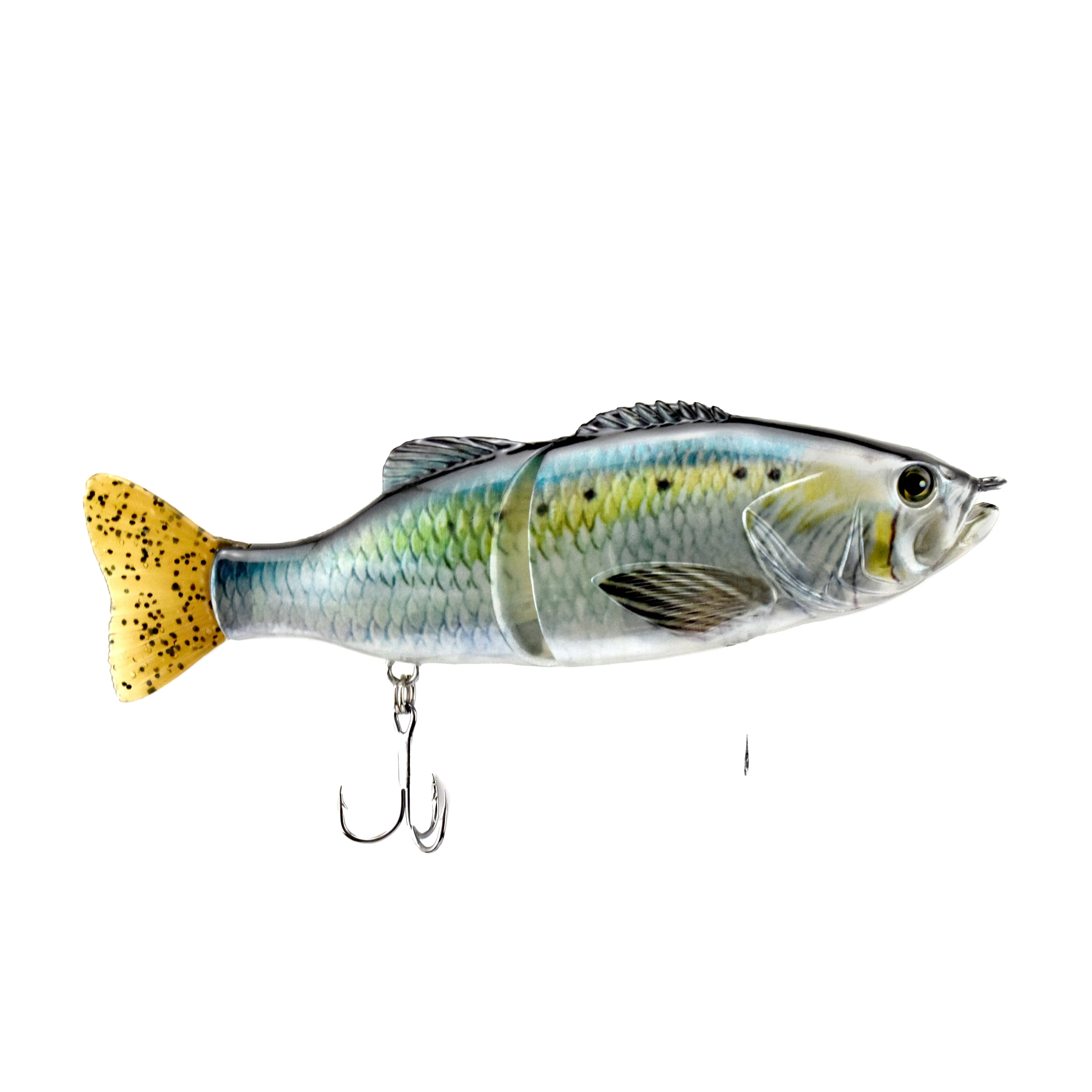 

two section big lures tackle factory oem Bluegill Glide Bait 7inch Trout Fishing Lures Artificial Hard Plastic Baits tackle, Realistic and natural