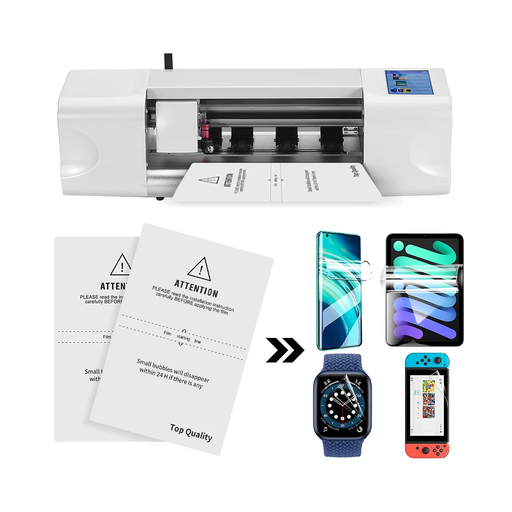 

Mobile Phone Screen Protector Tpu Film Cutting Machine For Tpu Screen Protector