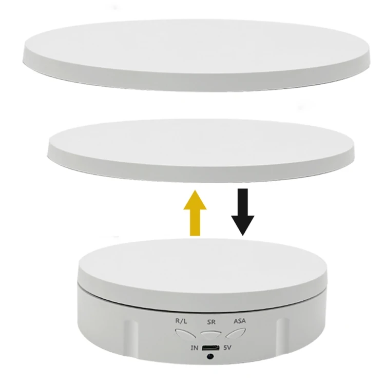 

New Design Factory 3 In 1 Electric Rotating Display Stand Turntable