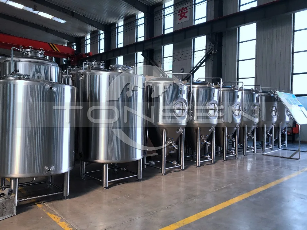 
Artisans brasseurs 500l 5hl beer brewing equipment steam heating brewery equipment 