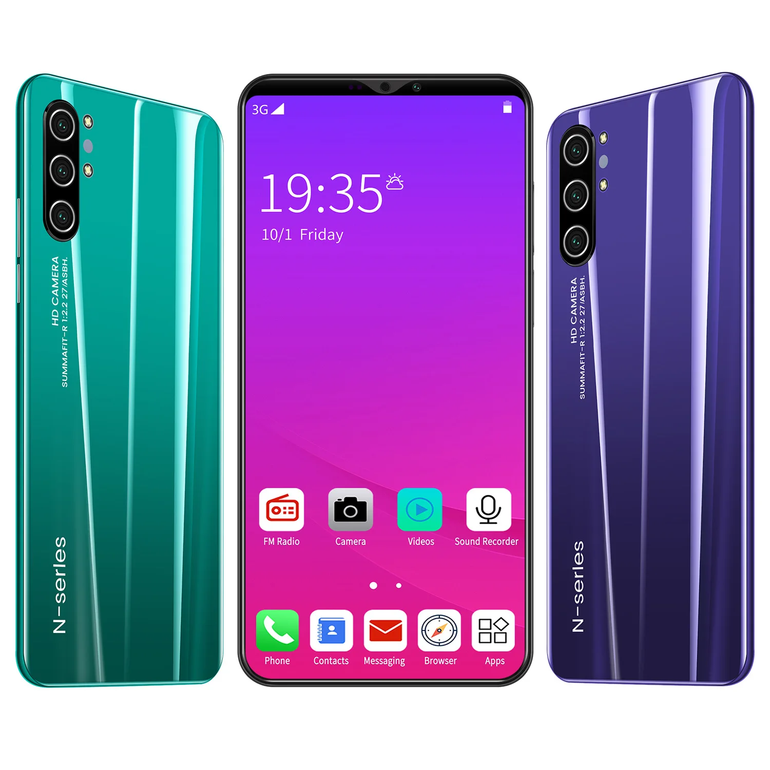 

Note10+ 5-Inch Digital Display Screen Hd Camera Quad-Core Smartphone With Face Recognition And Micro Usb Interface 512MB+4GB