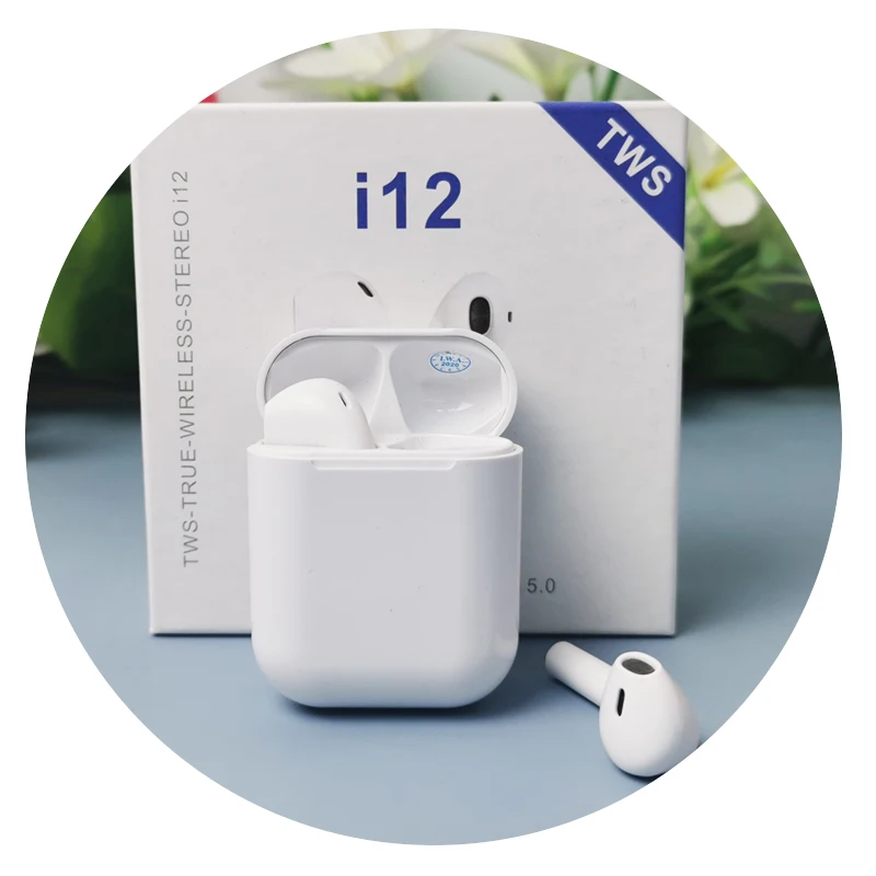 

Mini Sport TWS i12S Wireless Earphones i12S TWS Earbuds with Charging Box In Ear Used Mobile Phone