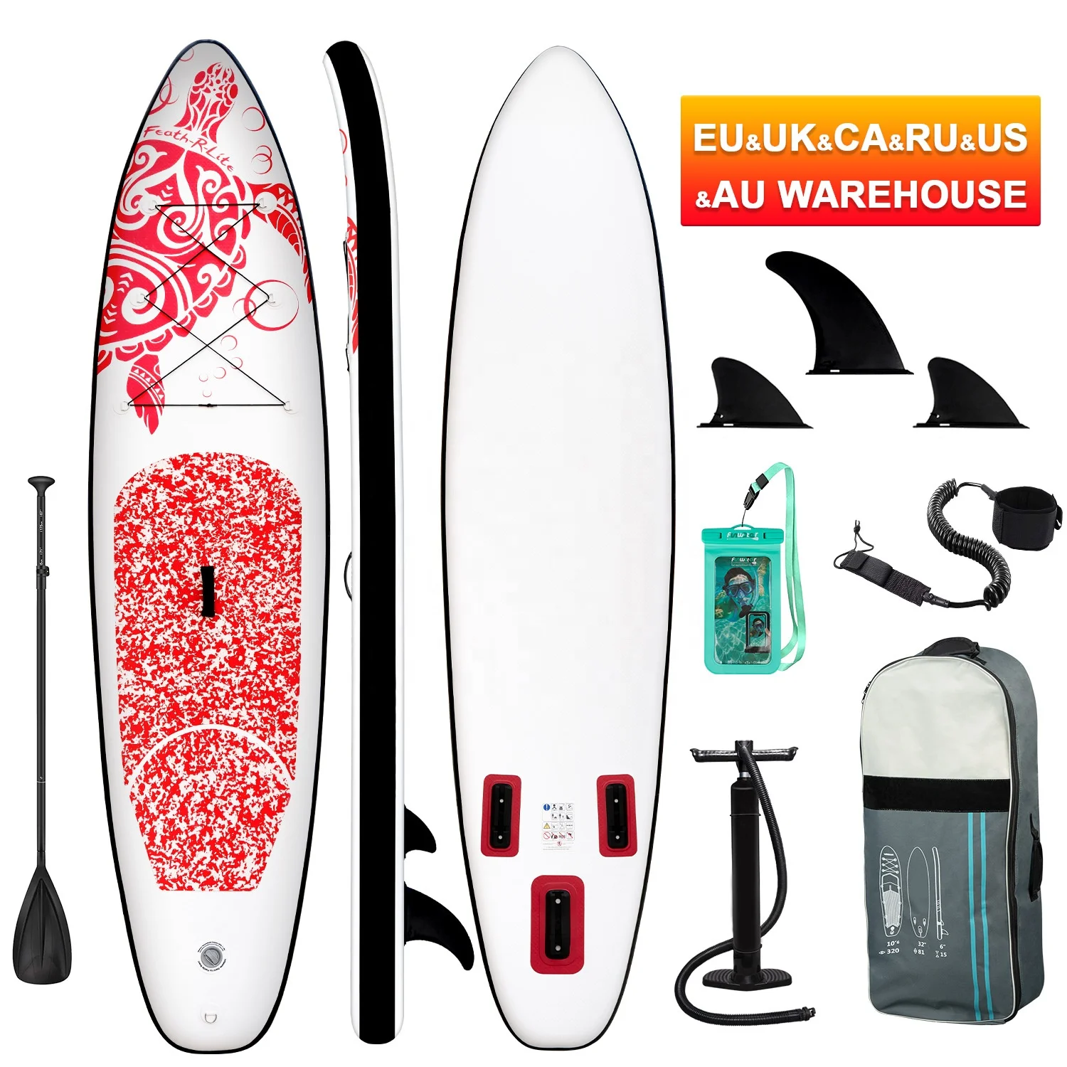 

Feath-R-Lite waterplay surfing Dropshipping CE  planche de surf soft top surfboard sup surfboard board