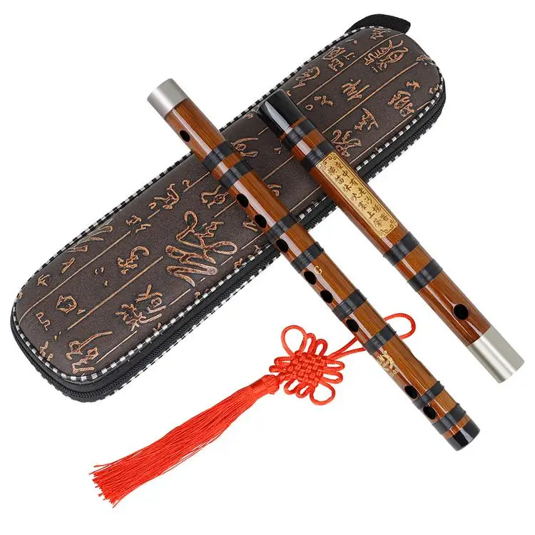 

G Key Bamboo Flute with Free Membrane & Glue & Protector Set