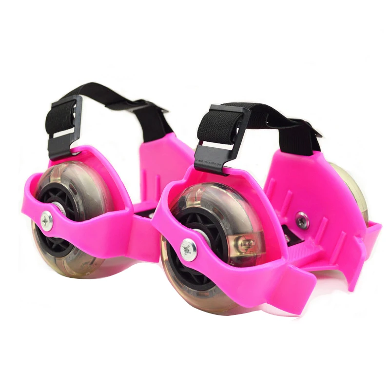 

Popular heel skate/flashing roller skate with LED light, Blue,pink,red,green,purple,black