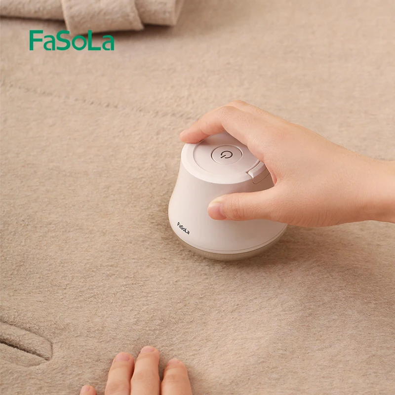 

USB professional mini portable sweater portable lint fabric remover clothes USB ink remover, White