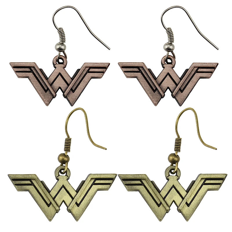 

New Arrival The Avengers Super Hero Series Wonder Women Earrings For Women Dailylife