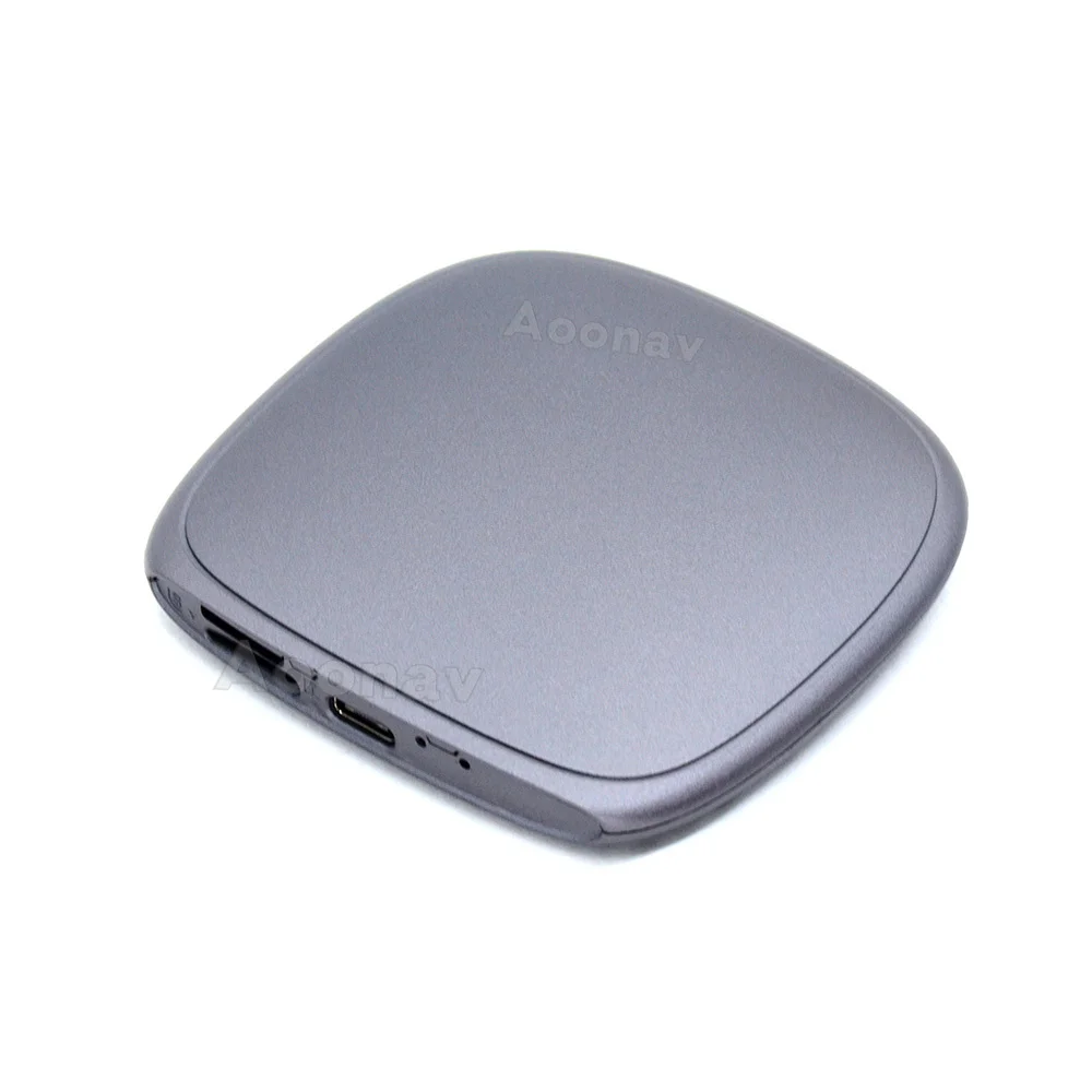

Mini Wireless CarPlay Ai Box Android 9 Qualcomm 4+64G Plug and Play Youtube Netfix For oemCarplay Auto Tv Box