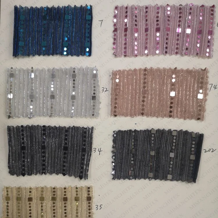 
lurex metallic pleated fabric pleating sequin two tone mesh lame moonlight fabric with sequin fabric 