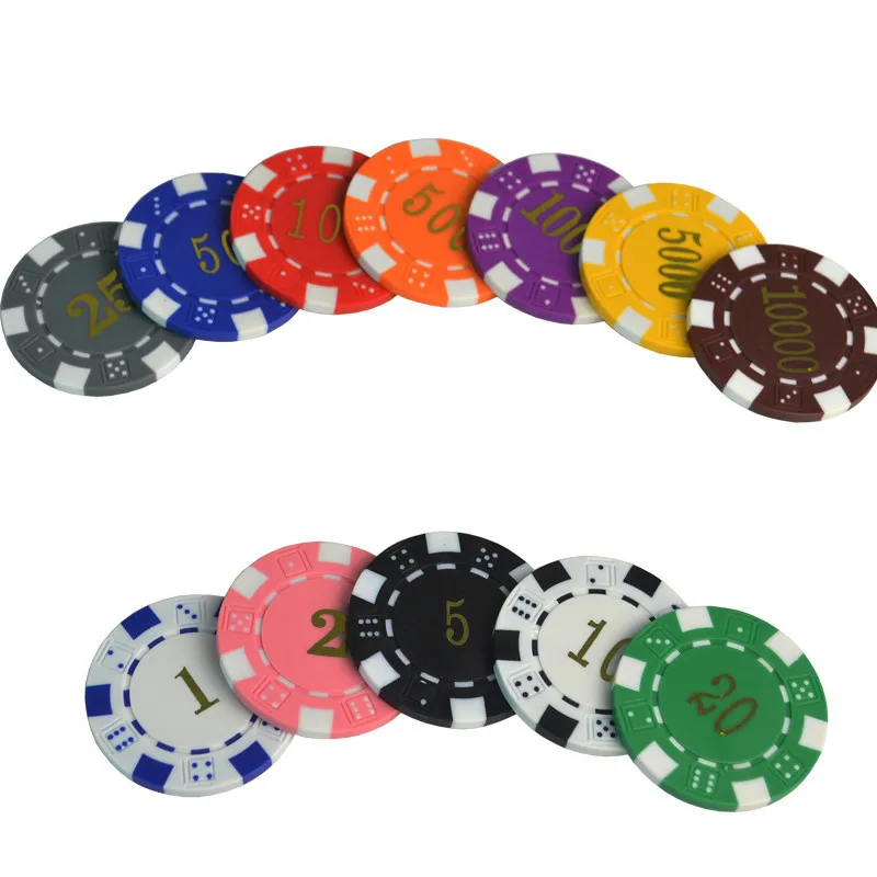 

11.5g/pc Texas Poker Jeton Games Fichas Casino Black Jack Pokersatr ABS Poker Chips metal Coins, 12 kinds of color