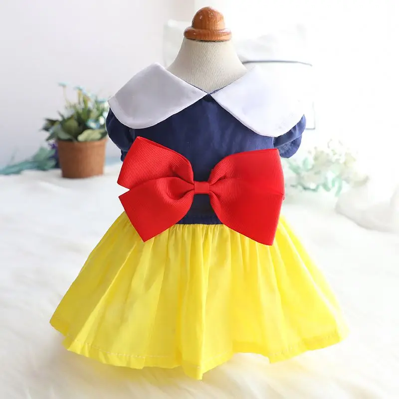 

Hot Selling Summer Pet Dress Popular Cartoon Fairy Dress Pet Dresses Dog Cat Pet Clothes, Pink