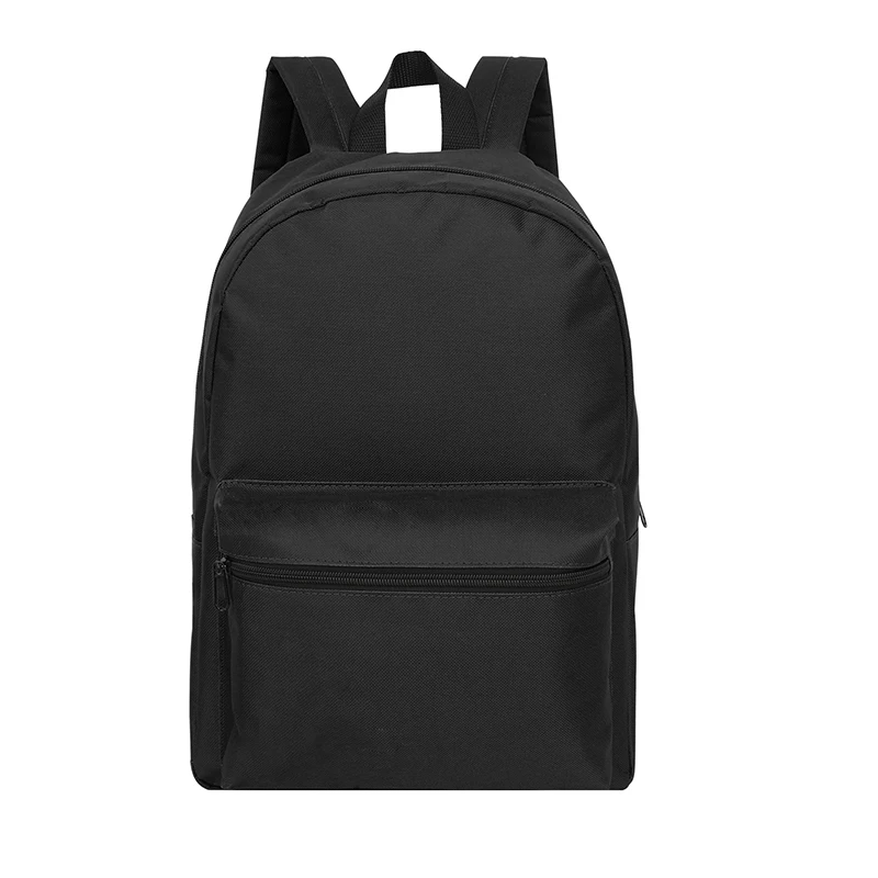 

Factory High Quality Fashion Book Bag Waterproof Custom Black Red Backpack Simple School Bag For Boy Girls Kids Teenager