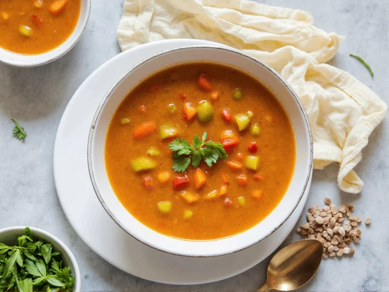Quick Veggie Soup: 25-Minute Healthy Recipe