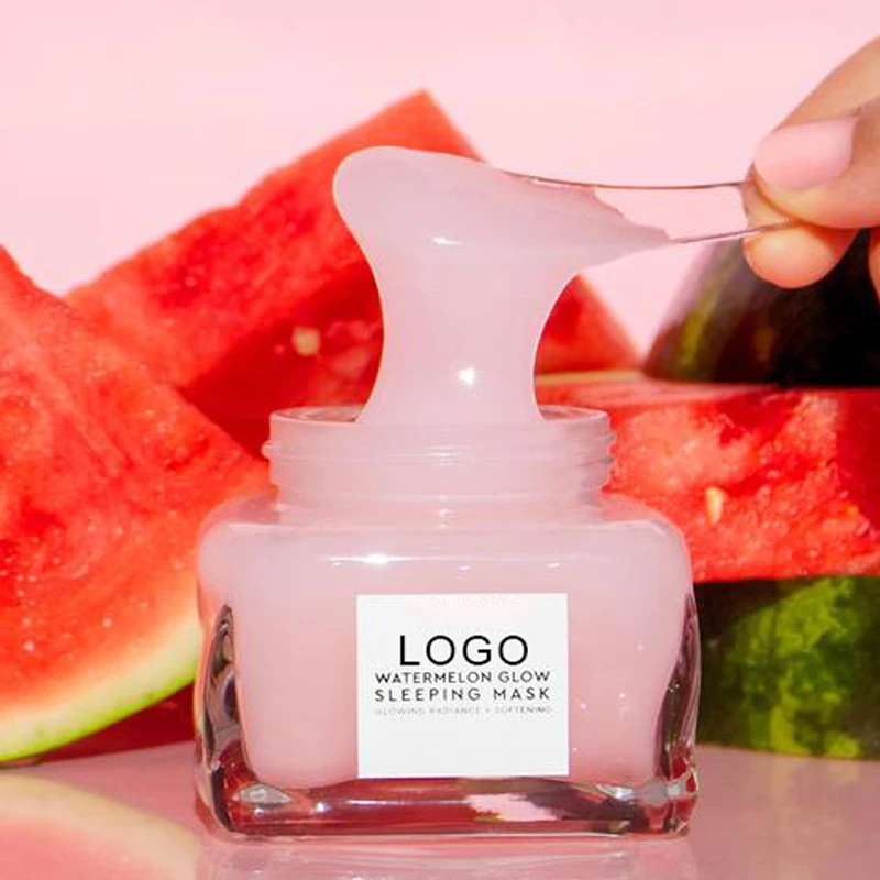 

QQLR Hot Sell OEM/ODM Deep Hydrating Moisturizing Natural Vegan Watermelon Face Cream with private label, White